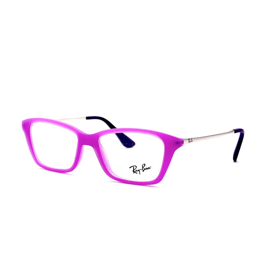 RAY-BAN JUNIOR RB1540 3620 VIOLET MATTE EYEGLASSES AUTHENTIC FRAME 46-14 - Picture 3 of 7